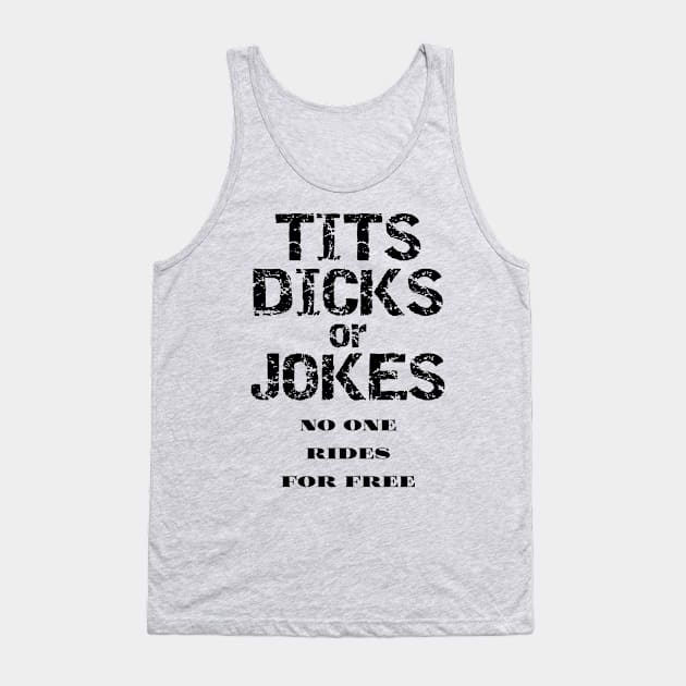 T, D, or J Tank Top by Rich McRae